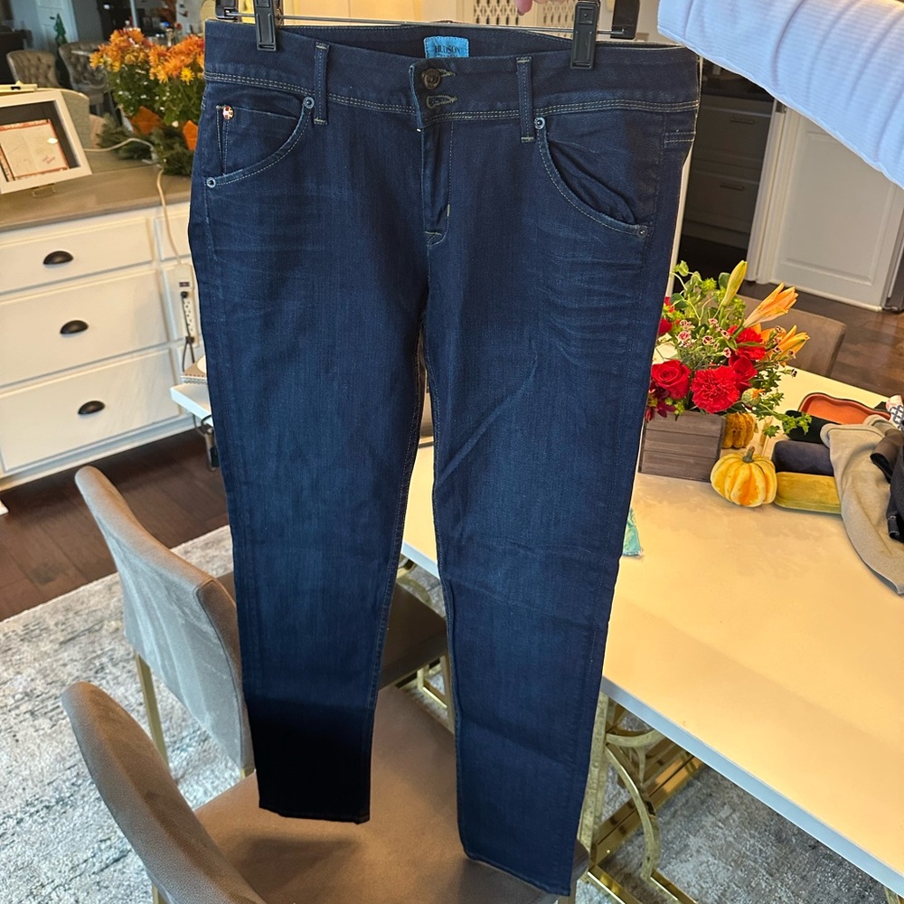 Hudson Jeans Women's Deep Blue Skinny Jeans